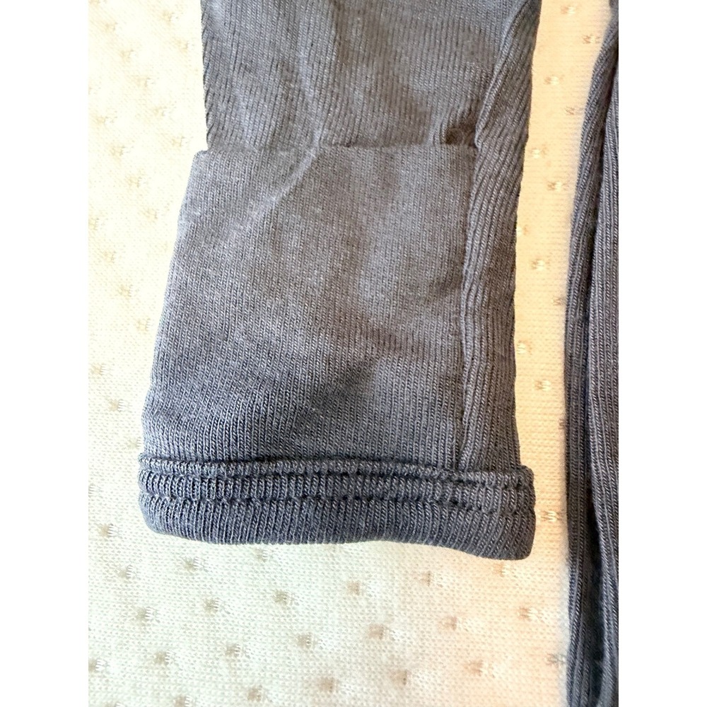 Wonder Nation Baby 2pk Modal Sleepers Stars Grey Navy 3-6M 2-Way ZipFootedSleepr - Picture 5 of 7